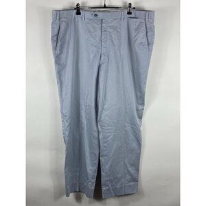 Brioni Flat Front Relaxed Fit Dress Pants Gray 40x28 Men's F45